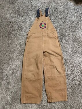 Vintage Carhartt BOYS “bib” overalls 00s size 12